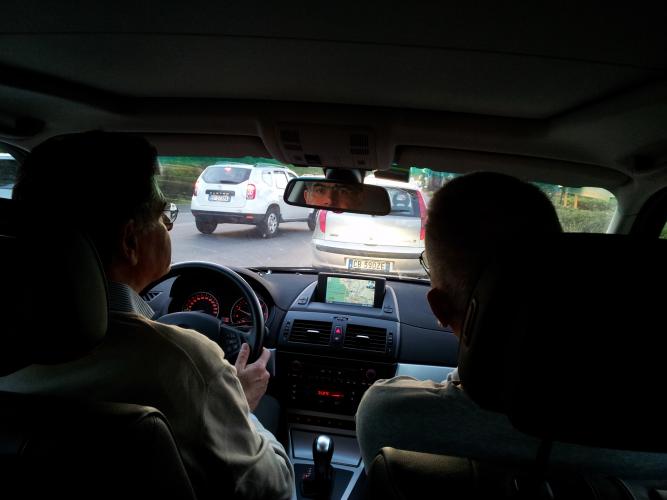 On the way